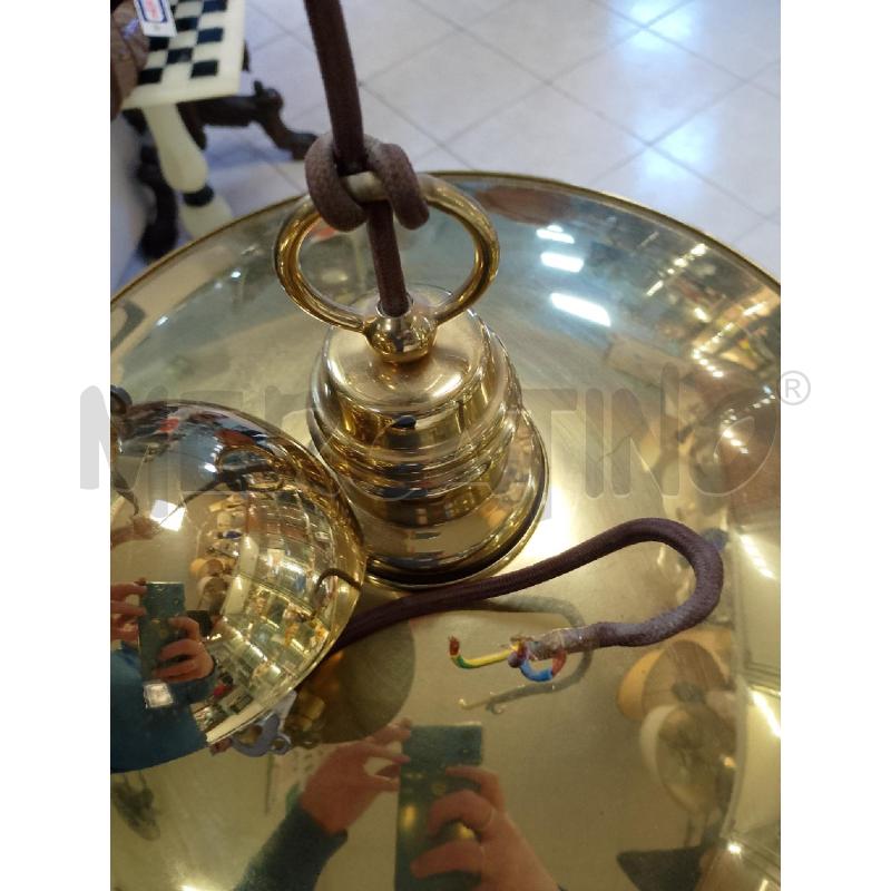 LAMPADARIO OTTONE TIPO MARINA PREARO | Mercatino dell'Usato Ciampino 5