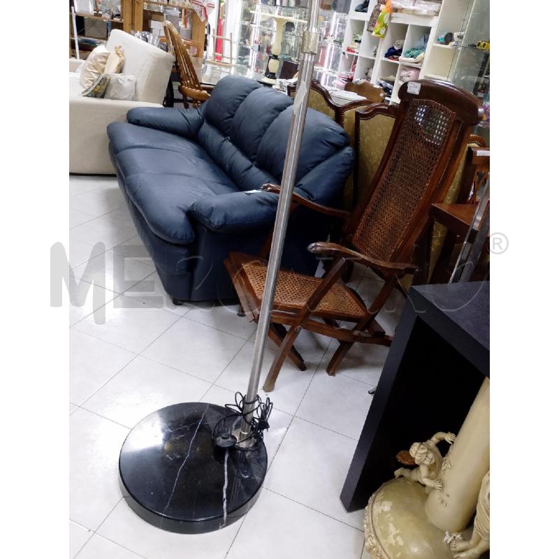 LAMPADA ARCO BASE MARMO NERO | Mercatino dell'Usato Ciampino 2