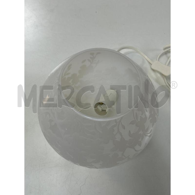 LAMPADA IKEA VETRO FIORI | Mercatino dell'Usato Ciampino 2