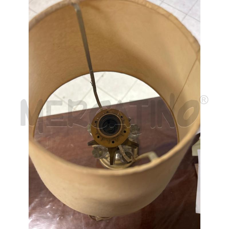 LAMPADA IN FERRO CON ROSE IN VETRO | Mercatino dell'Usato Ciampino 3
