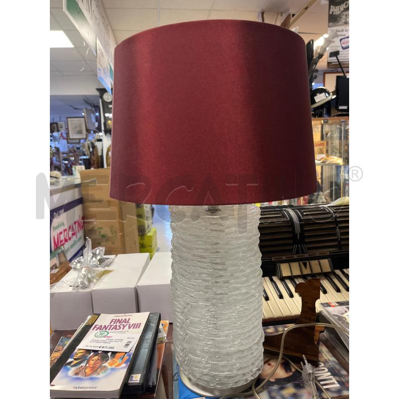 LAMPADA IN MURANO CAPPELLO ROSSO | Mercatino dell'Usato Ciampino 1