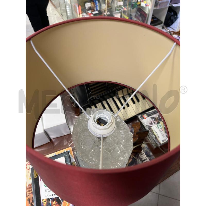 LAMPADA IN MURANO CAPPELLO ROSSO | Mercatino dell'Usato Ciampino 2