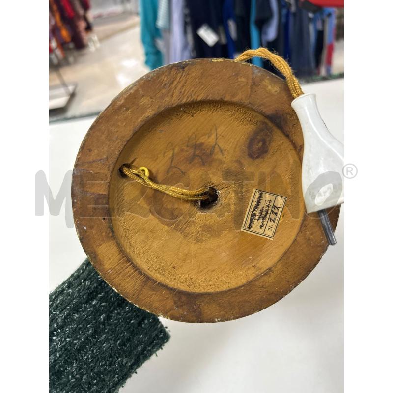 LAMPADA LEGNO DORATA NUMERATA EPOCA | Mercatino dell'Usato Ciampino 4