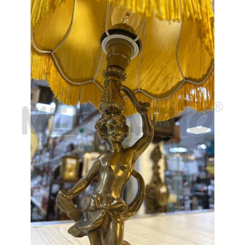 LAMPADA PUTTO IN TOONE CAPPELLO GIALLO | Mercatino dell'Usato Ciampino 2