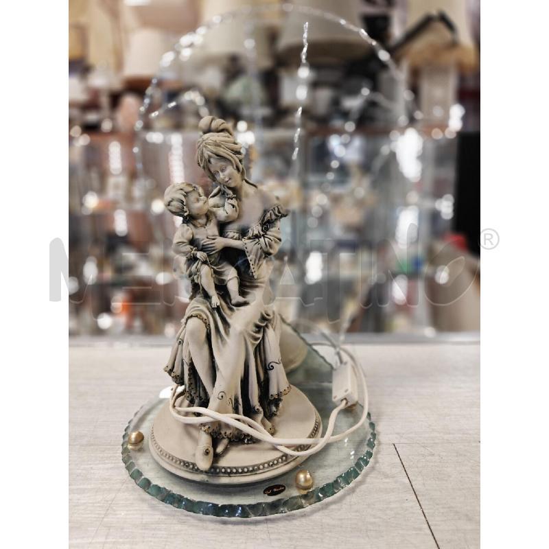 LAMPADA SCULTURA MATERNITA FIRMA DEL VECCHIO | Mercatino dell'Usato Ciampino 1