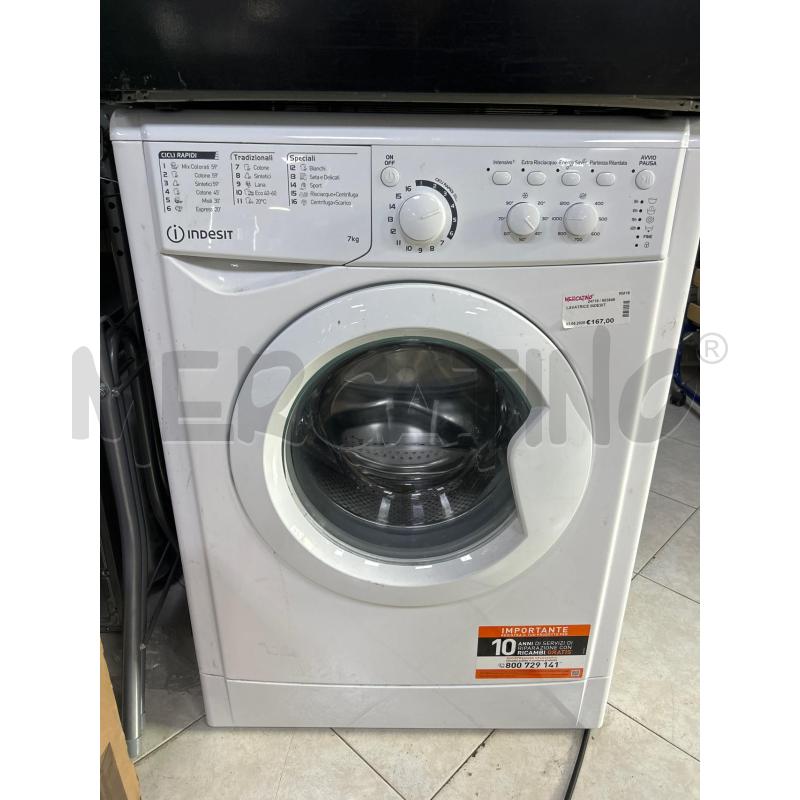 LAVATRICE INDESIT  | Mercatino dell'Usato Ciampino 1