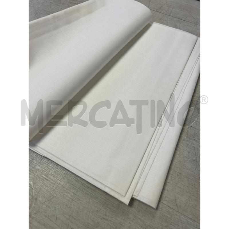 LENZUOLO MATRIMONIALE BIANCO FRETTE | Mercatino dell'Usato Ciampino 2