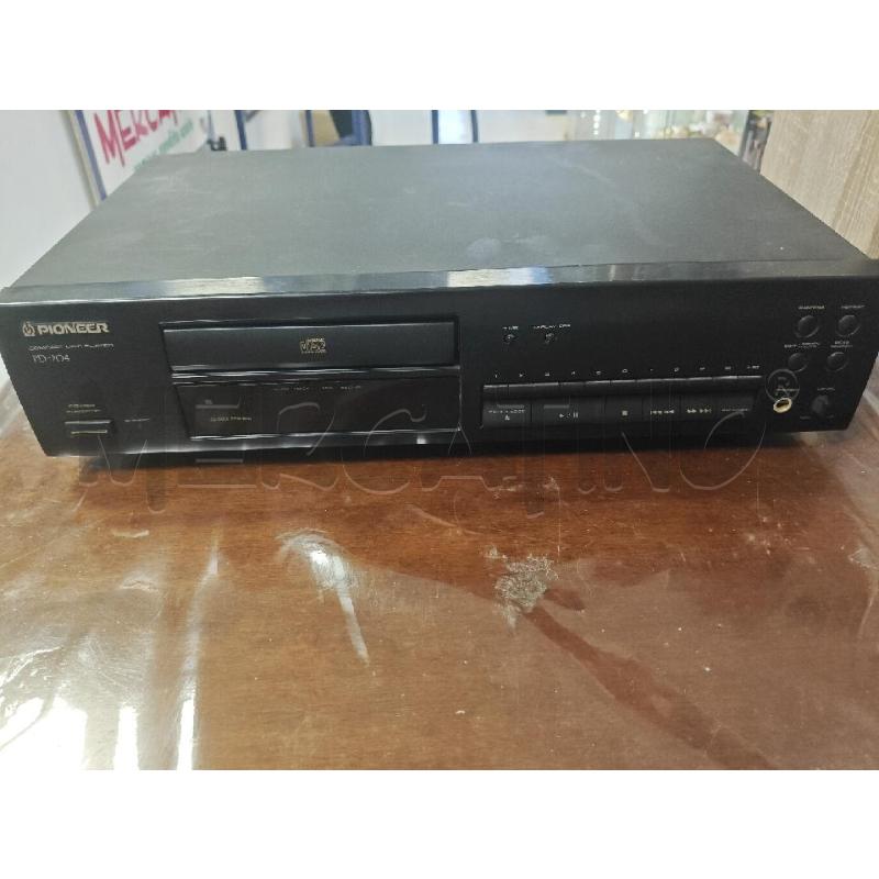 LETTORE CD PIONEER PD-204 | Mercatino dell'Usato Ciampino 1