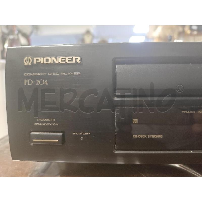 LETTORE CD PIONEER PD-204 | Mercatino dell'Usato Ciampino 2