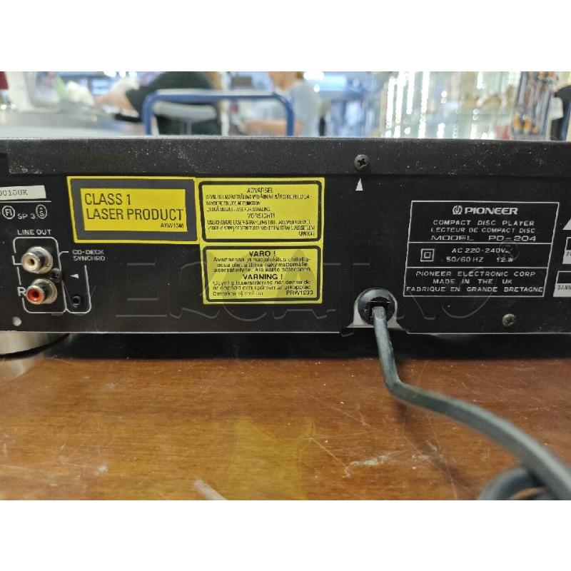 LETTORE CD PIONEER PD-204 | Mercatino dell'Usato Ciampino 5