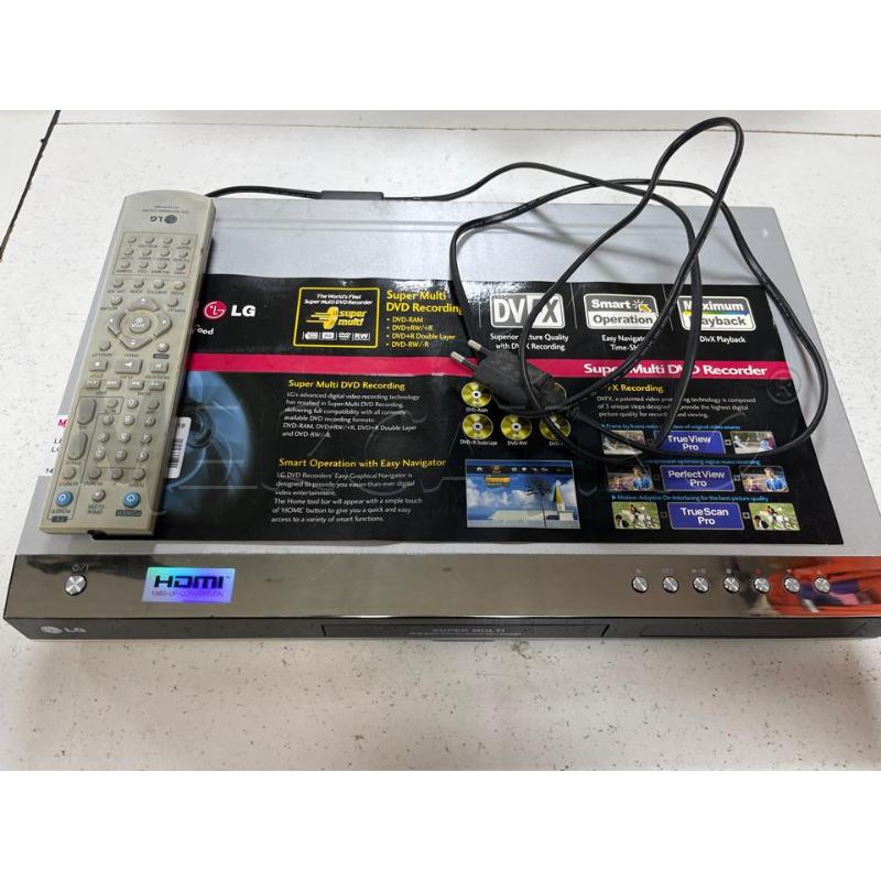 LETTORE DVD RECORDER LG DR198H | Mercatino dell'Usato Ciampino 1