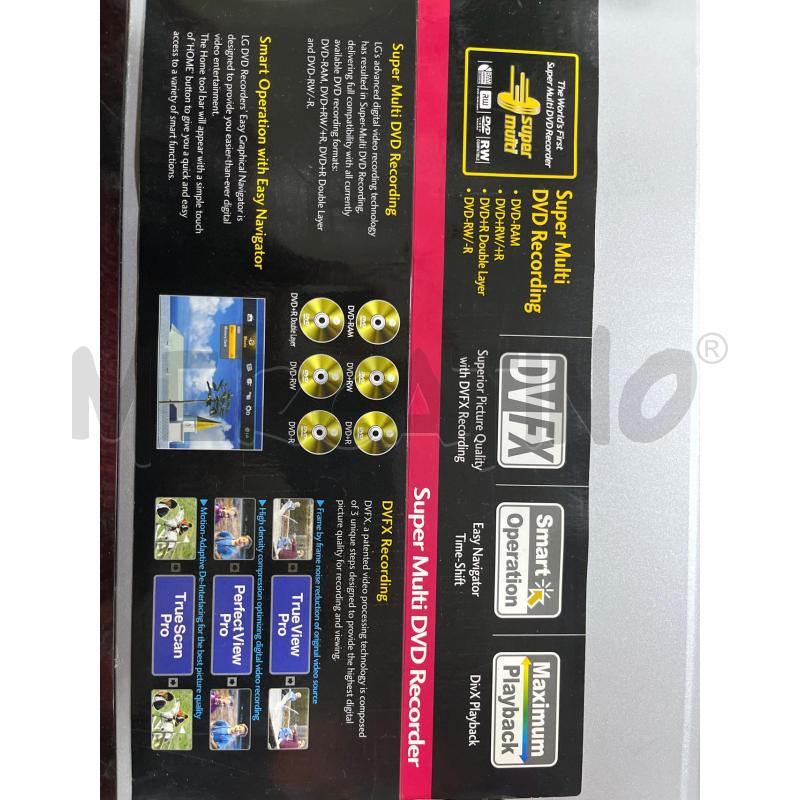 LETTORE DVD RECORDER LG DR198H | Mercatino dell'Usato Ciampino 3
