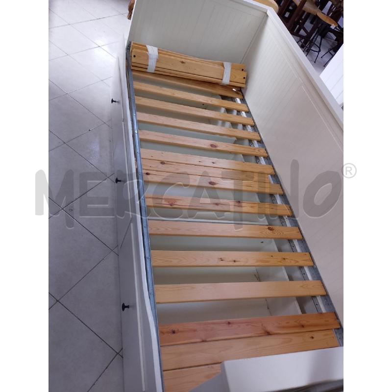 LETTO DIVANO 3 CASSETTI BIANCO LINEA HEMNES 80X200 | Mercatino dell'Usato Ciampino 5