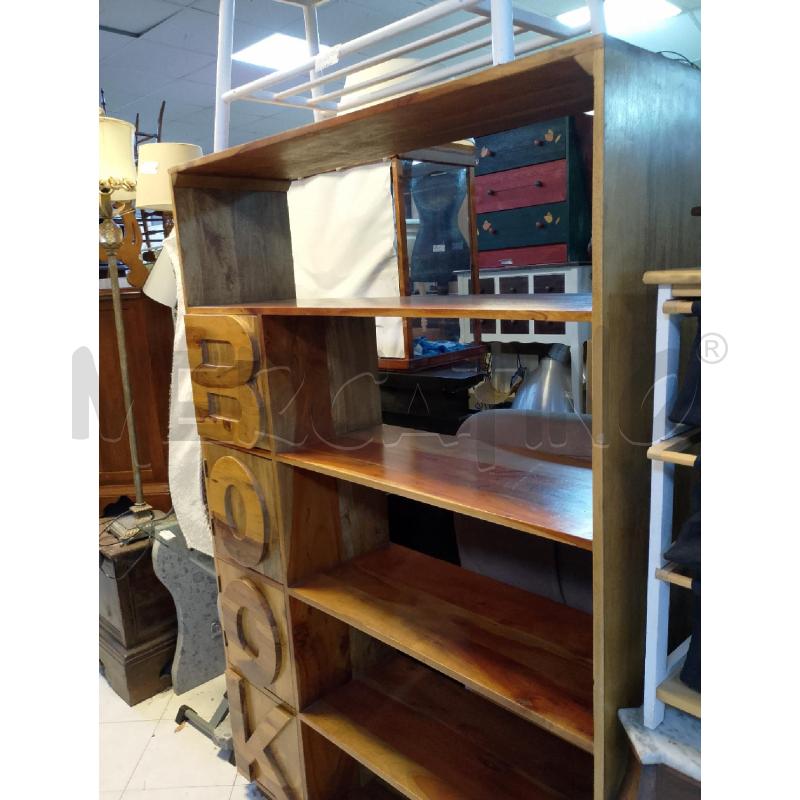 LIBRERIA LEGNO BOOK 4 SPRTELLI | Mercatino dell'Usato Ciampino 3