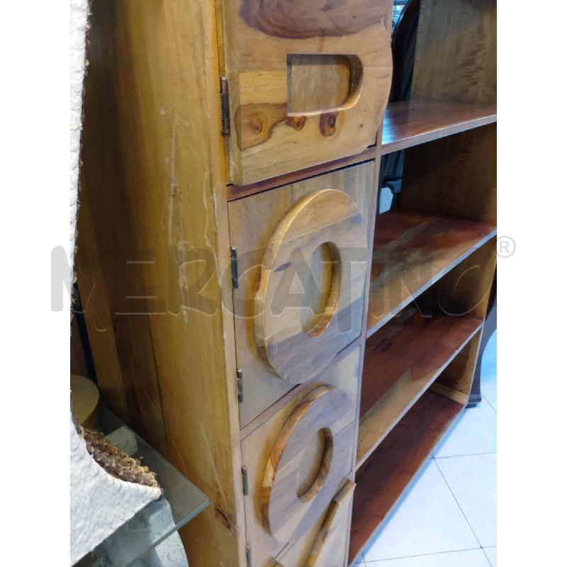 LIBRERIA LEGNO BOOK 4 SPRTELLI | Mercatino dell'Usato Ciampino 5