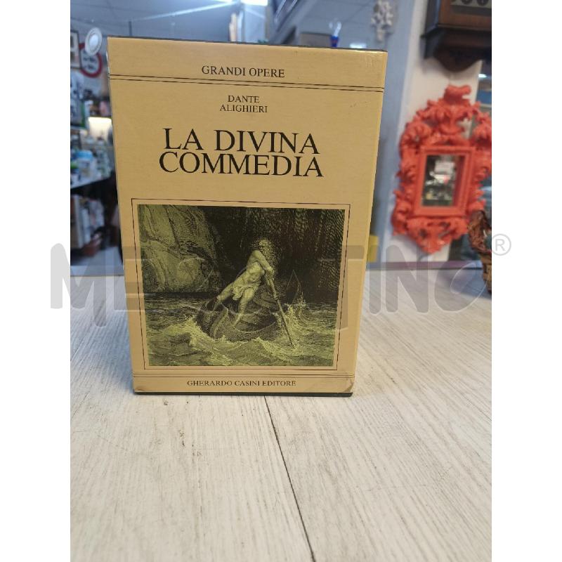 LIBRI COFANETTO LA DIVINA COMMEDIA | Mercatino dell'Usato Ciampino 1