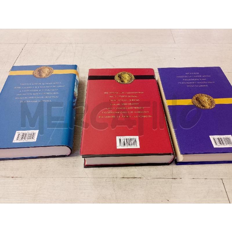 LIBRI KANE TRILOGIA - LA LEGIONE DIMENTICATA - L'AQUILA D'ORIENTE - I FIGLI DI ROMA | Mercatino dell'Usato Ciampino 5