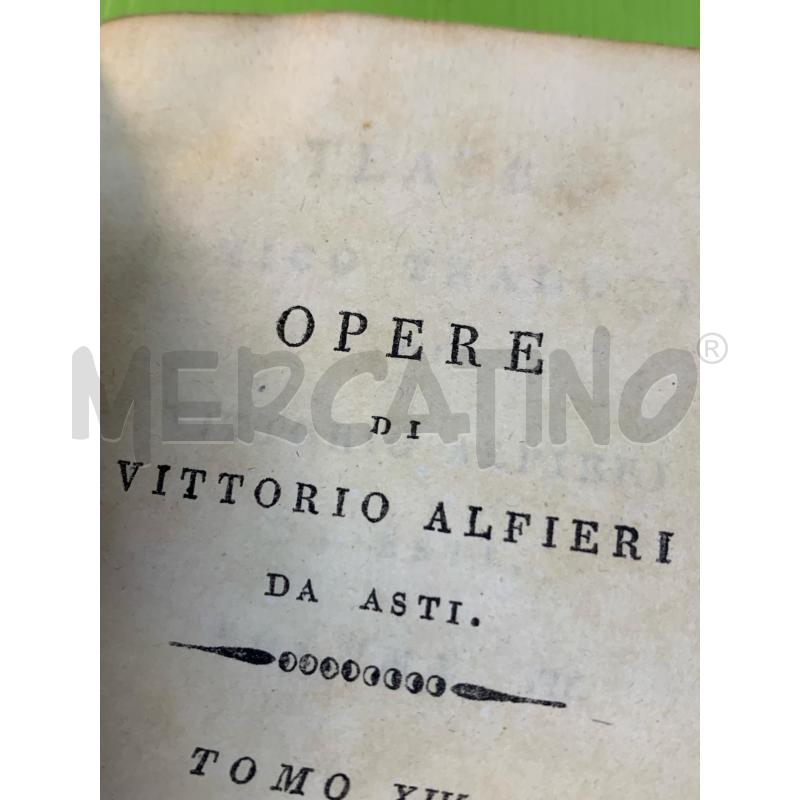 LIBRI TEATRO ANTICHI ALFIERI | Mercatino dell'Usato Ciampino 4
