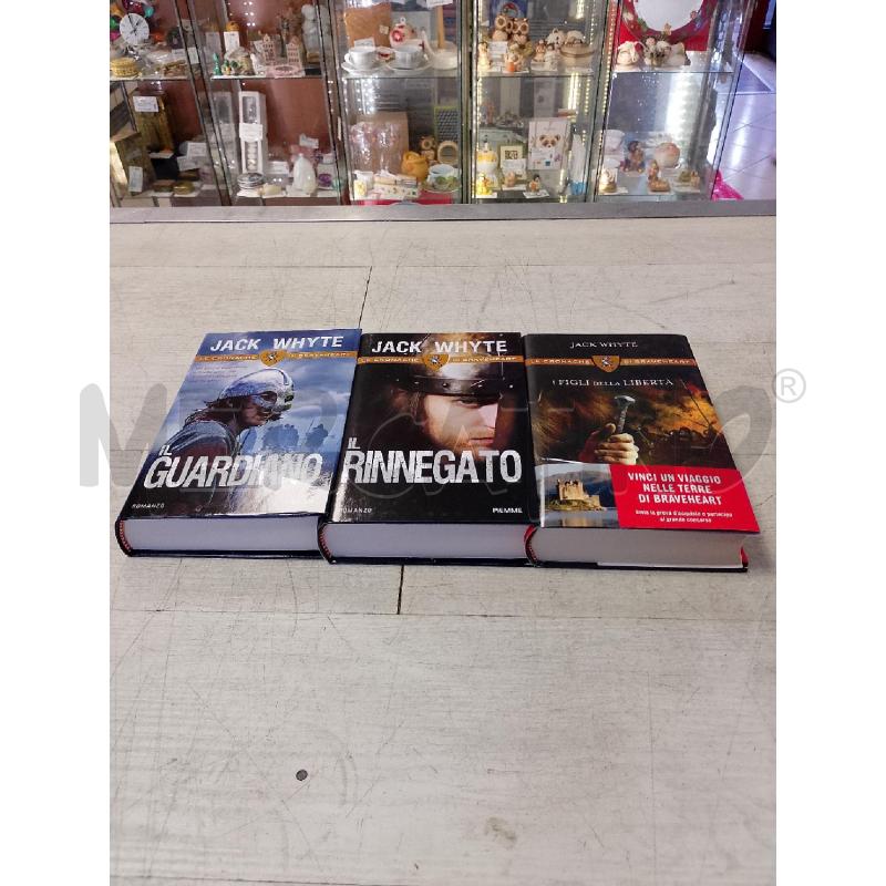 LIBRI WHYTE TRILOGIA LE CRONACHE DI BRAVEHEART | Mercatino dell'Usato Ciampino 1