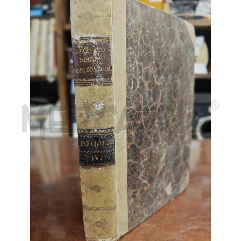 LIBRO 1834 TRATTATO DELLE OBBLIGAZIONI  | Mercatino dell'Usato Ciampino 4