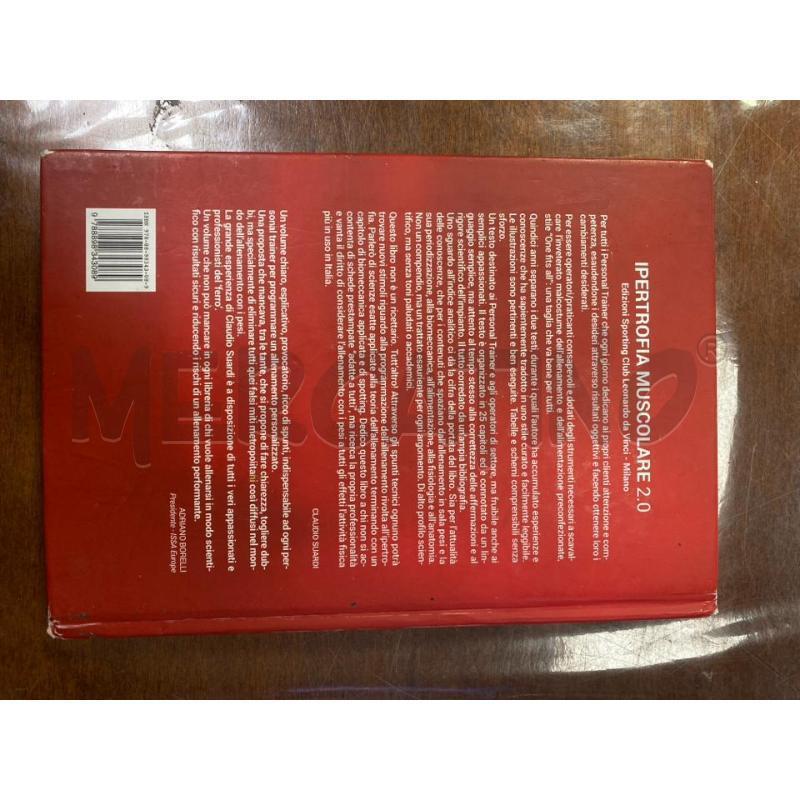 LIBRO CURIOSITÀ IPERTROFIA MUSCOLARE 2.0 | Mercatino dell'Usato Ciampino 2