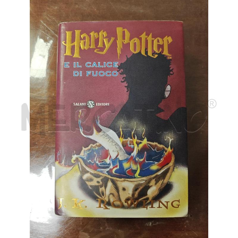 LIBRO HARRY POTTER E IL CALICE DI FUOCO | Mercatino dell'Usato Ciampino 1