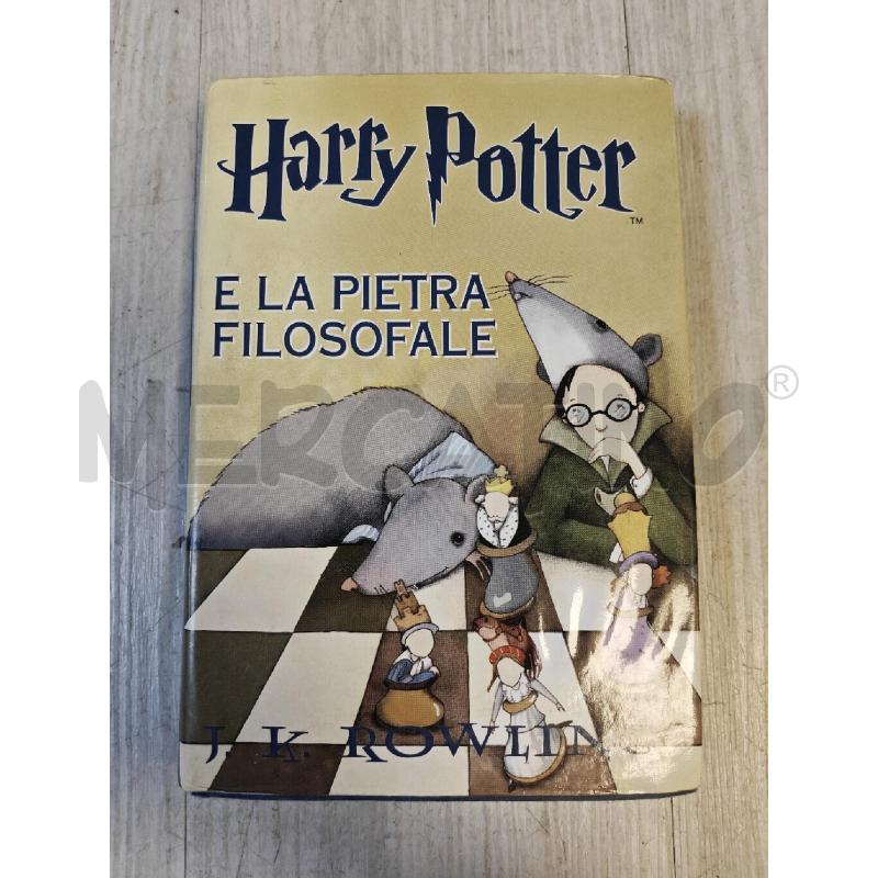 LIBRO HARRY POTTER E LA PIETRA FILOSOFALE  | Mercatino dell'Usato Ciampino 1