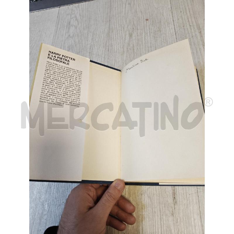 LIBRO HARRY POTTER E LA PIETRA FILOSOFALE  | Mercatino dell'Usato Ciampino 2