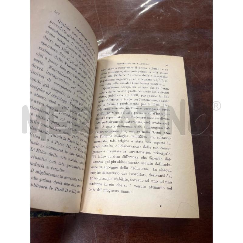 LIBRO HERBERT SPENCER - LA GIUSTIZIA 1893 | Mercatino dell'Usato Ciampino 2