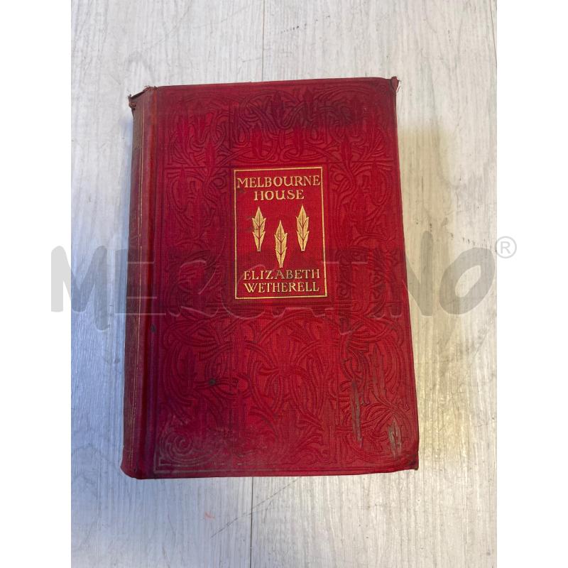 LIBRO INGLESE MELBOURN HOUSE 1906 | Mercatino dell'Usato Ciampino 1