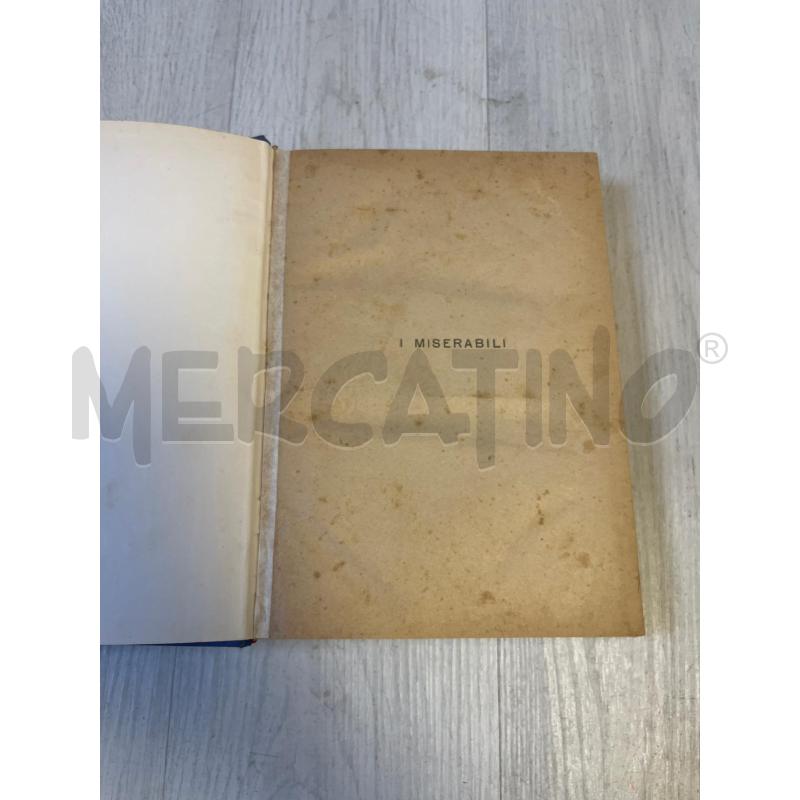 LIBRO I MISERABILI 1933 | Mercatino dell'Usato Ciampino 2