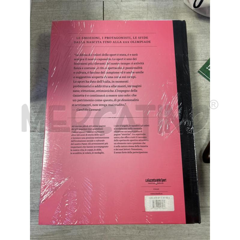 LIBRO LE PRIME PAGINE DE LA GAZZETTA DELLO SPORT | Mercatino dell'Usato Ciampino 2