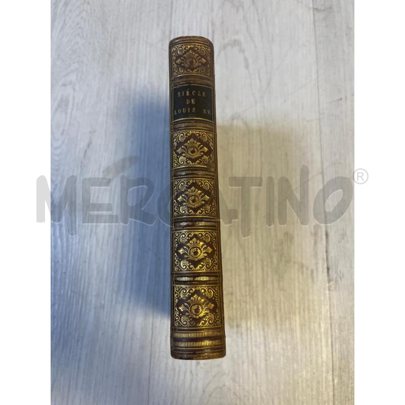 LIBRO SIECLE DE LOUIS XV 1850 | Mercatino dell'Usato Ciampino 4