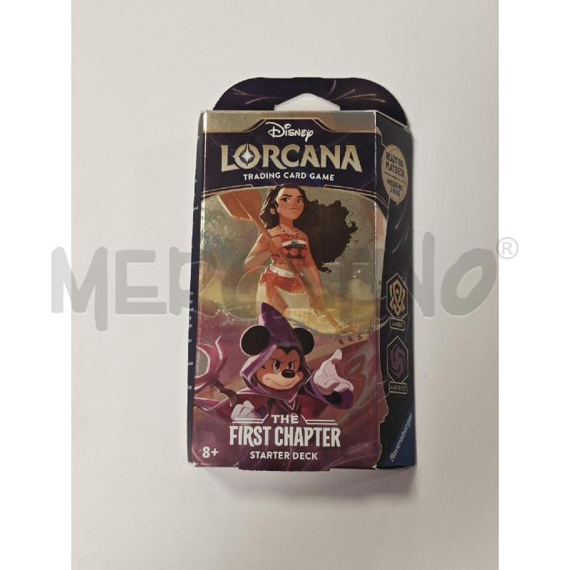 LORCANA STARTE DECK THE FIRST CHAPTER  1ST EDITION | Mercatino dell'Usato Ciampino 1