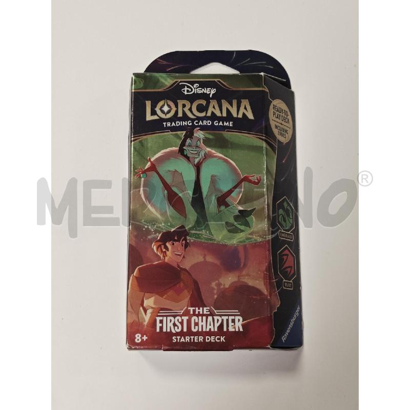 LORCANA STARTE DECK THE FIRST CHAPTER  1ST EDITION | Mercatino dell'Usato Ciampino 1