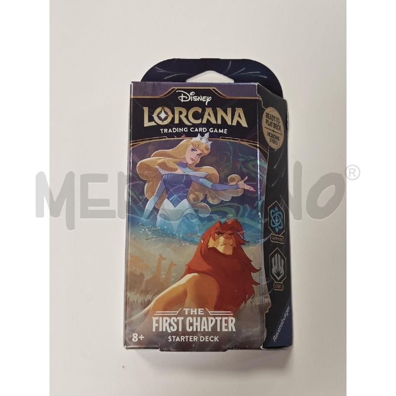 LORCANA STARTE DECK THE FIRST CHAPTER  1ST EDITION | Mercatino dell'Usato Ciampino 1