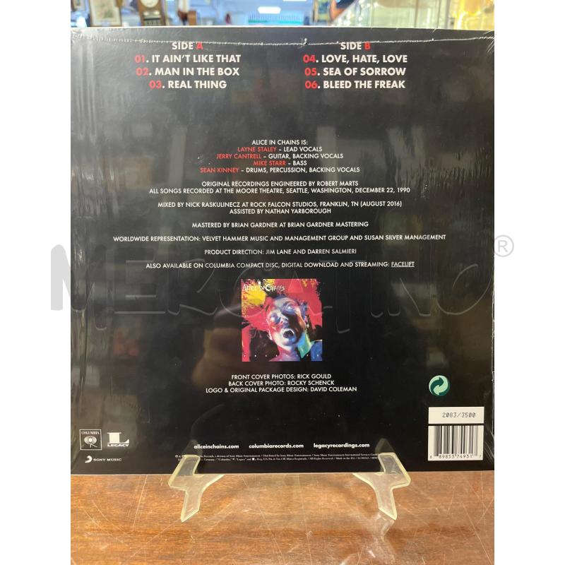 LP33 ALICE IN CHAINS - LIVE FACELIFT | Mercatino dell'Usato Ciampino 2