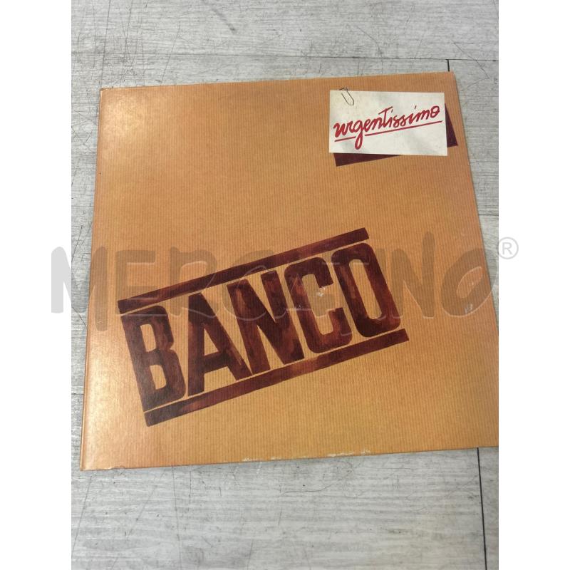 LP33 BANCO - URGENTISSIMO | Mercatino dell'Usato Ciampino 1