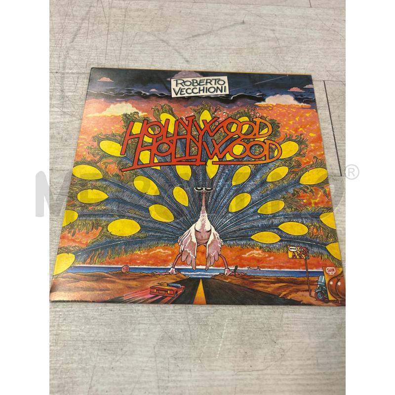 LP33 ROBERTO VECCHIONI HOLLYWOOD HOLLYWOOD | Mercatino dell'Usato Ciampino 1