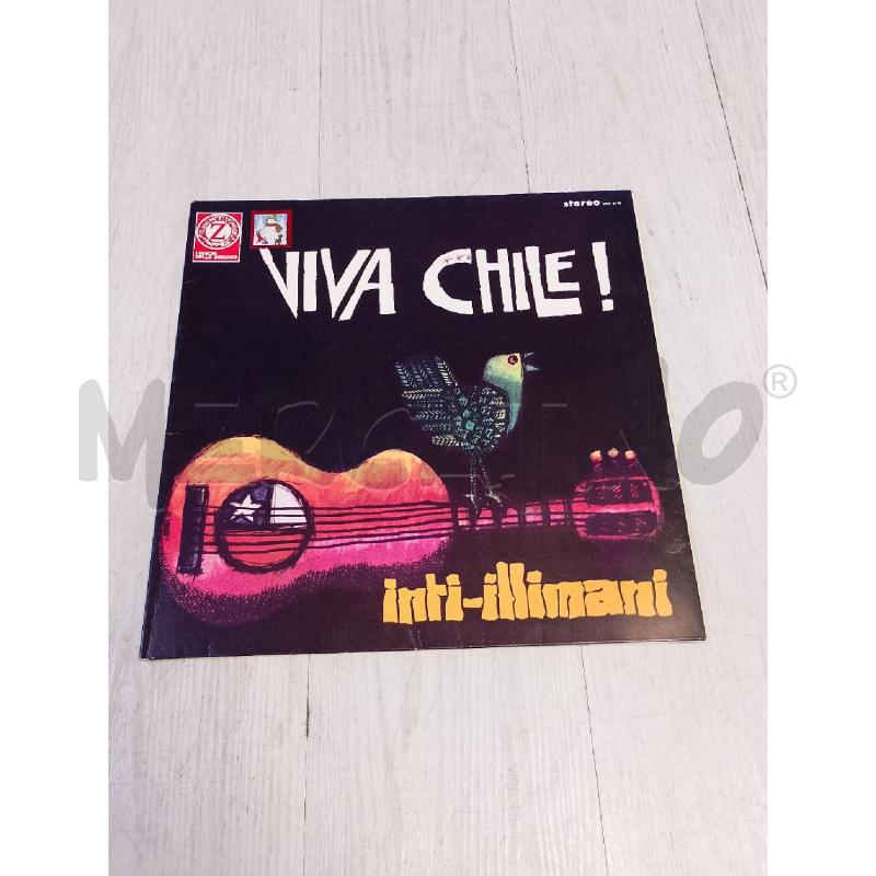 LP33 VIVA CHILE! INTI ILLIMANI | Mercatino dell'Usato Ciampino 1