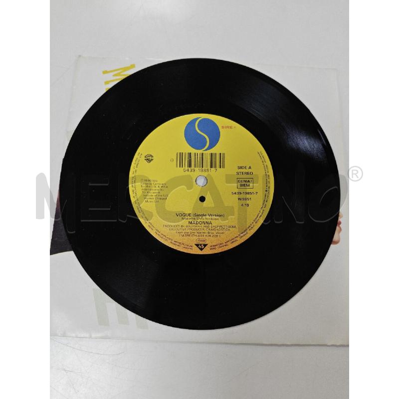 LP45 MADONNA - VOGUE | Mercatino dell'Usato Ciampino 3