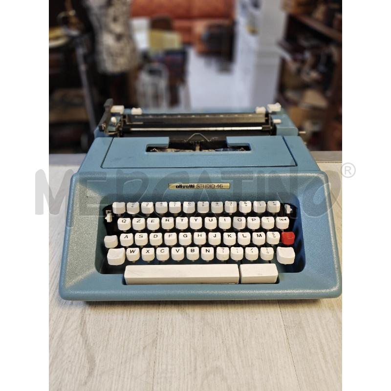 MACCHINA DA SCRIVERE OLIVETTI STUDIO 46 | Mercatino dell'Usato Ciampino 1