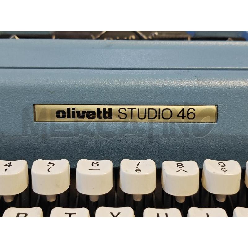 MACCHINA DA SCRIVERE OLIVETTI STUDIO 46 | Mercatino dell'Usato Ciampino 5