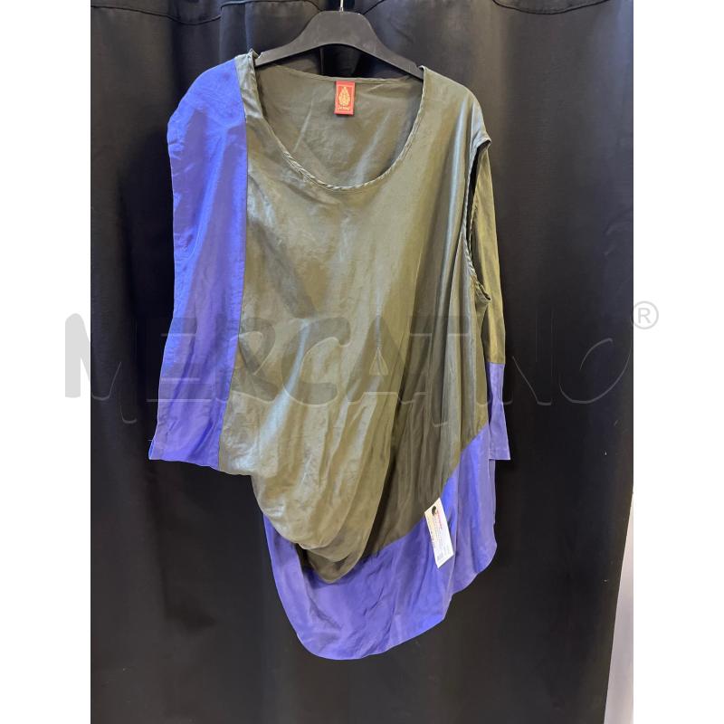 MAGLIA CANOTTA DONNA  DONDUP GRIGIO VIOLA | Mercatino dell'Usato Ciampino 1