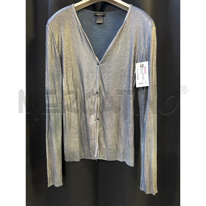 MAGLIA DONNA AVANT TOI BRILL BLU | Mercatino dell'Usato Ciampino 1