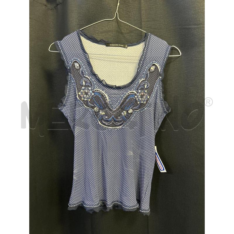 MAGLIA DONNA BLU SCERVINO STREET  | Mercatino dell'Usato Ciampino 1