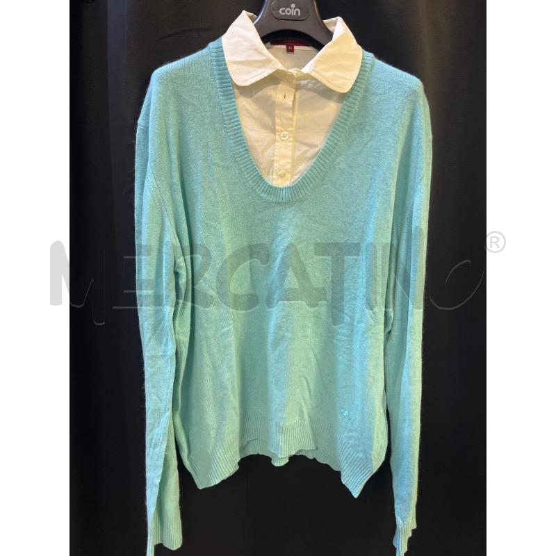 MAGLIA DONNA BURBERRY VERDINA SOTTO CAMICIA DA SMACCHIARE | Mercatino dell'Usato Ciampino 1