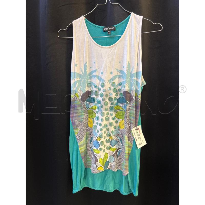 MAGLIA DONNA CELESTE WHO'S WHO FANTASIA | Mercatino dell'Usato Ciampino 1
