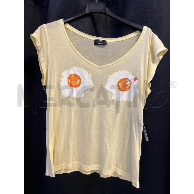 MAGLIA DONNA ELISABETTA FRANCHI GIALLO UOVA | Mercatino dell'Usato Ciampino 1