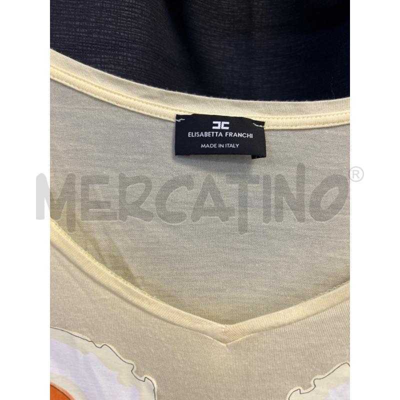 MAGLIA DONNA ELISABETTA FRANCHI GIALLO UOVA | Mercatino dell'Usato Ciampino 2